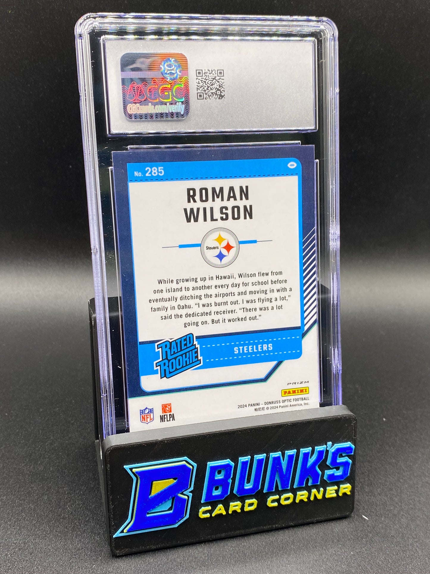 2024 Roman Wilson red Mojo CGC 10