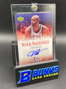 2007 Vince Carter Star Signings Auto