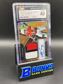 2019-20 Kyler Murray Rookie Sig Swatches Cooper CGC Authentic 4/15