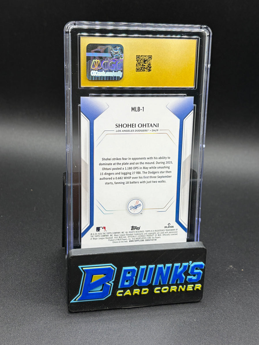 2026 Shohei Ohtani Topps Collector Kit CGC Pristine 10