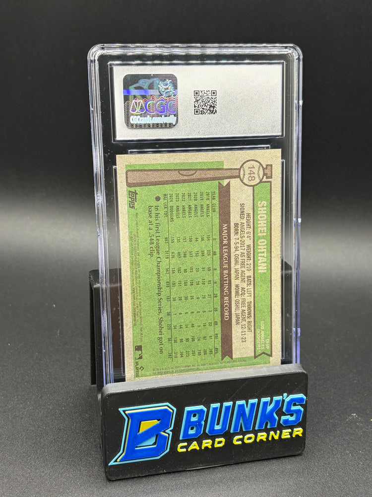 2025 Shohei Ohtani Topps Heritage Red Border CGC 9.5