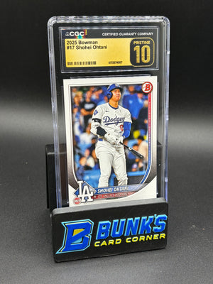 2025 Shohei Ohtani Bowman CGC Pristine 10