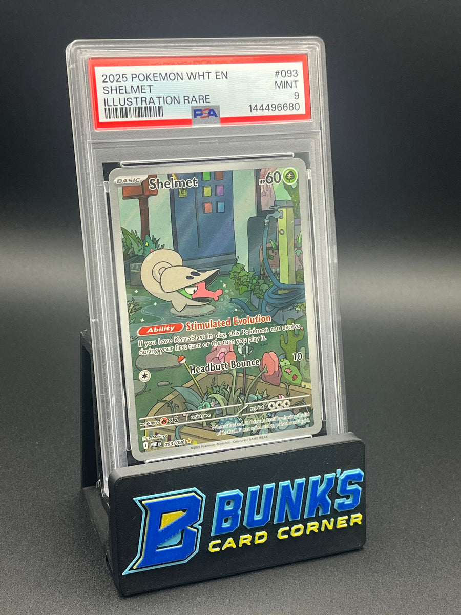 Shelmet Illustration Rare WHT PSA 9