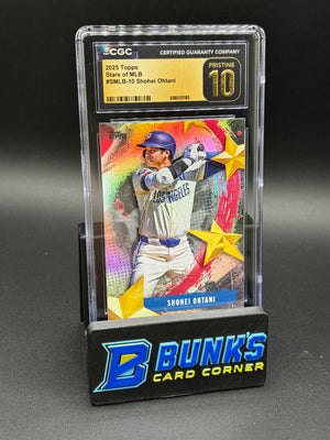 2025 Shohei Ohtani Topps Stars of MLB CGC Pristine 10