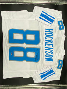 TJ Hockenson Signed Jersey Lions (Card Included)