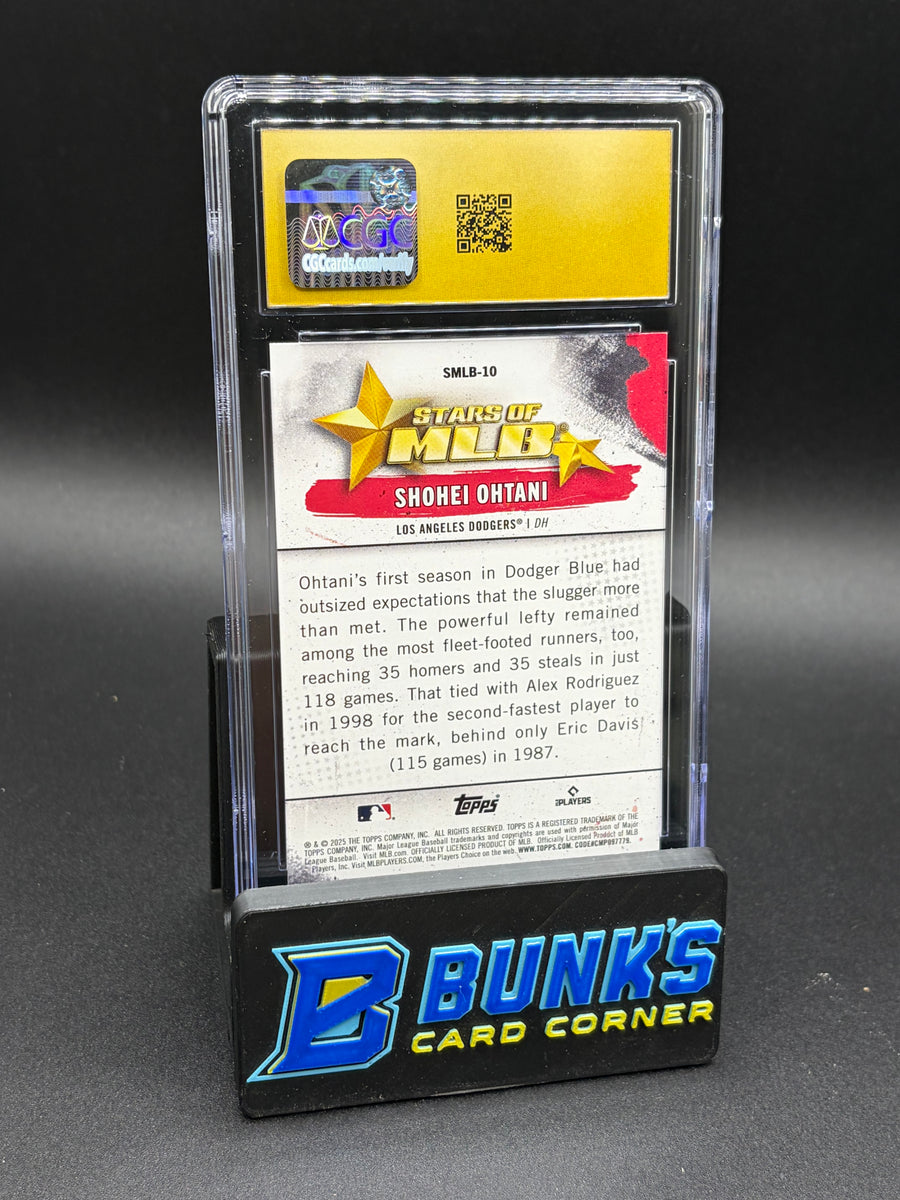 2025 Shohei Ohtani Topps Stars of MLB CGC Pristine 10