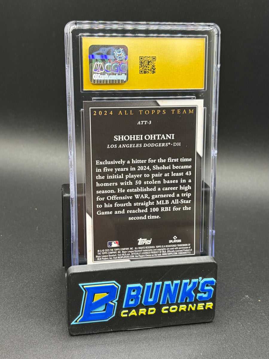 2025 Shohei Ohtani Topps All-Topps Team CGC Pristine 10