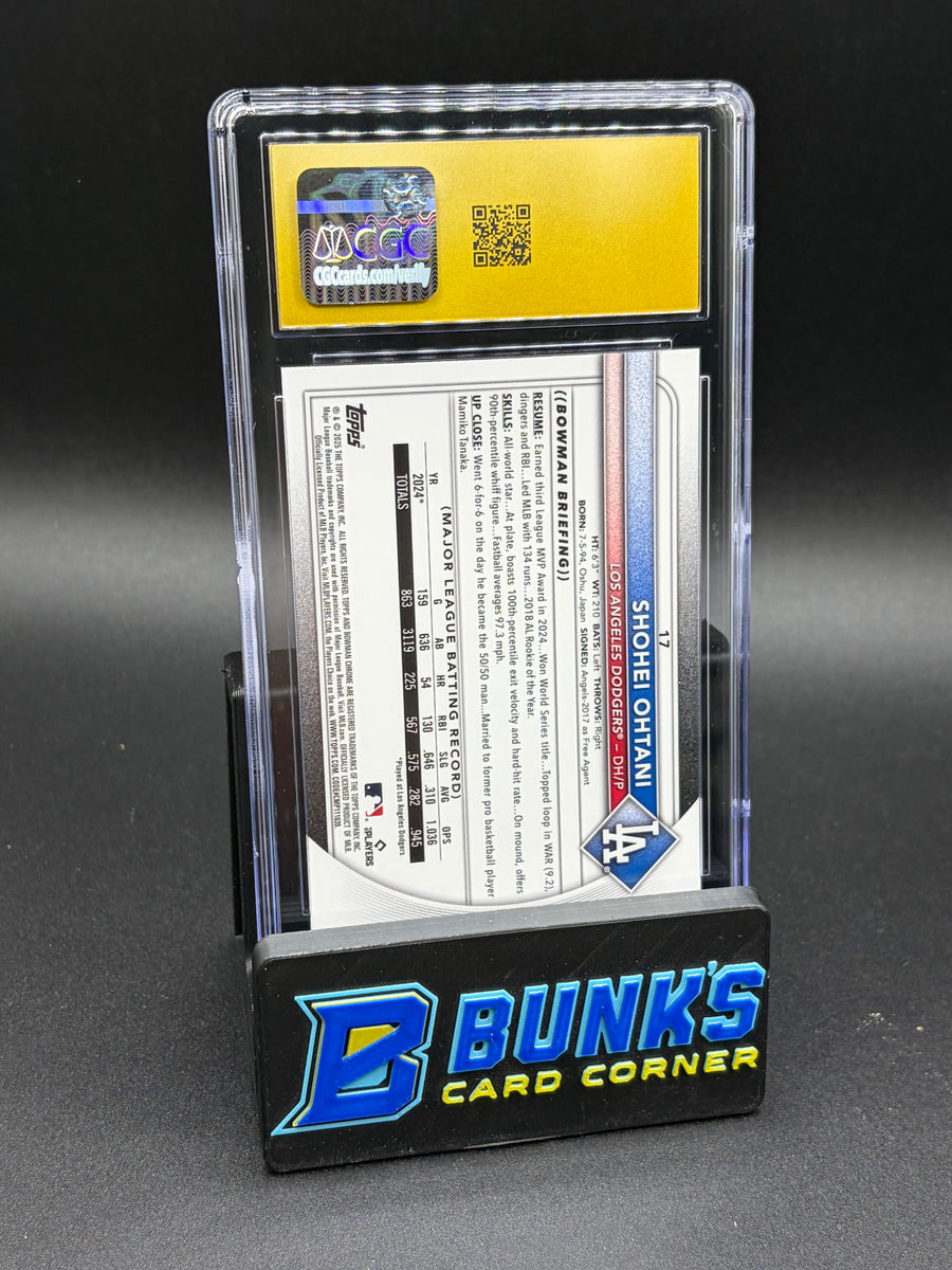 2025 Shohei Ohtani Bowman Chrome Mega Box CGC Pristine 10