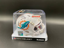 Jaylen Waddle Signed Mini Helmet Dolphins