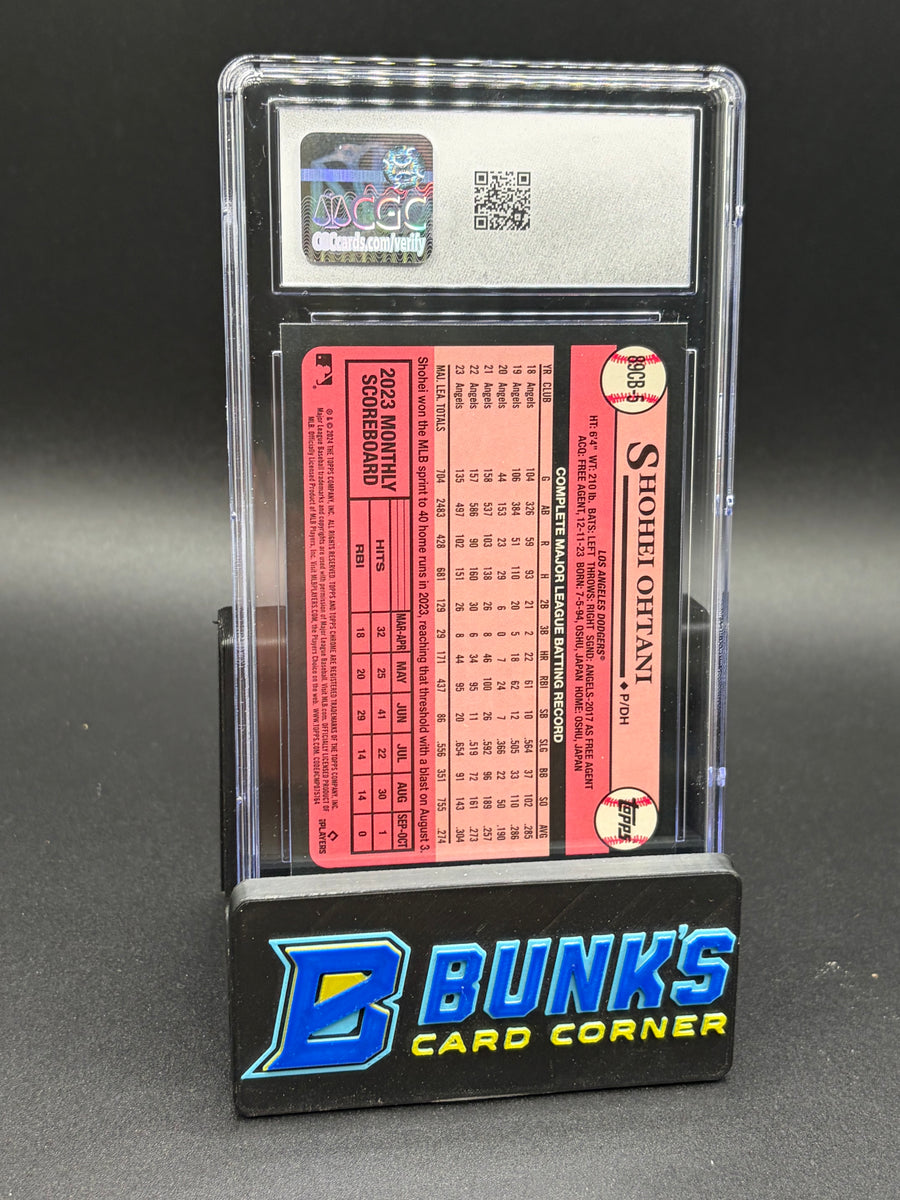 2024 Shohei Ohtani Chrome '89 Topps CGC 10