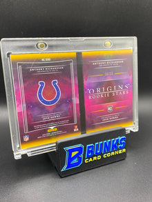 2023 Anthony Richardson & Josh Downs Duel Auto & Patch Origins 9/10 RC