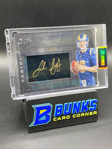 2016 Jared Goff Black Gold Metallic Marks 43/50 Auto