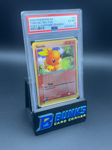 Torchic Reverse Holo E-Reader PSA 6