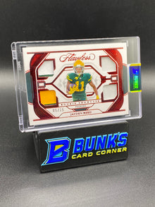 2023 Jayden Reed Red Flawless Quad Patch 5/15