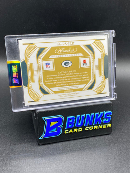 2023 Jayden Reed Red Flawless Quad Patch 5/15
