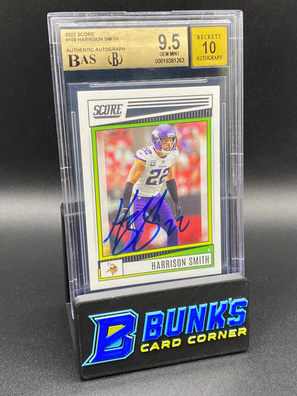 Harrison Smith Score Beckett 9.5/10