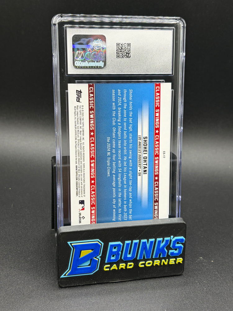 2025 Shohei Ohtani Topps All-Star Game Classic Swings CGC 10