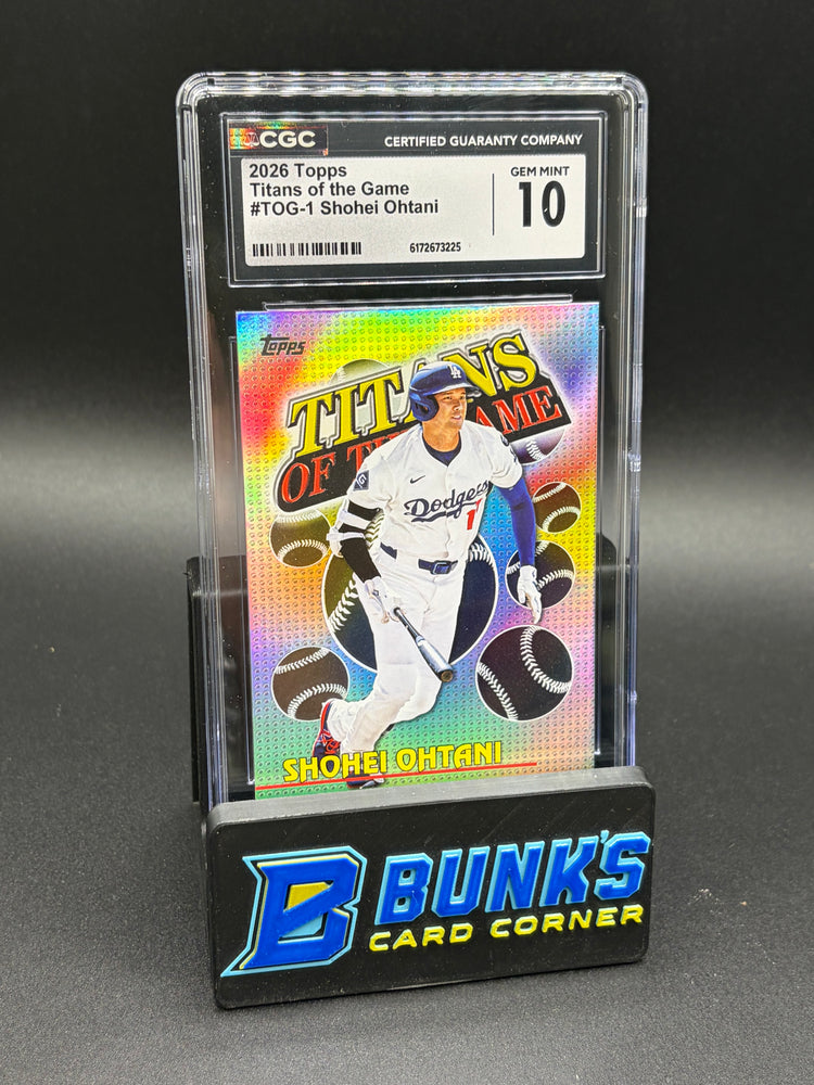 2026 Shohei Ohtani Topps Titans of the Game CGC 10