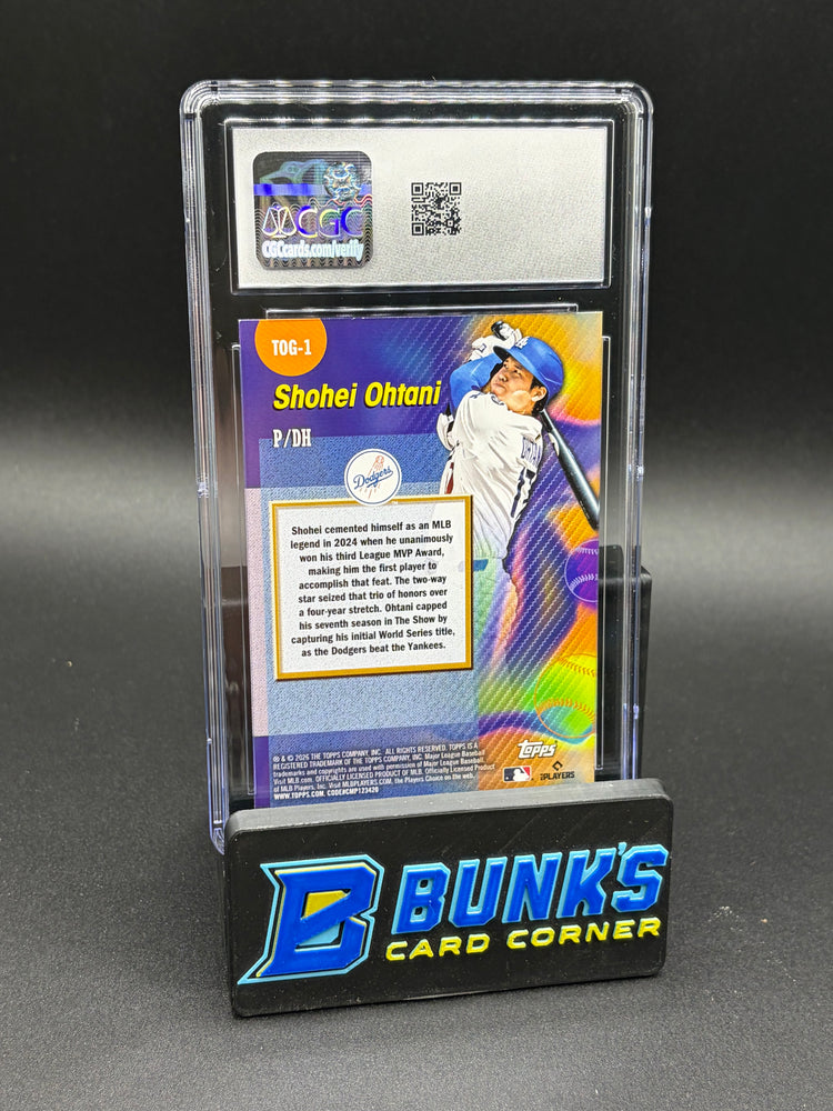 2026 Shohei Ohtani Topps Titans of the Game CGC 10
