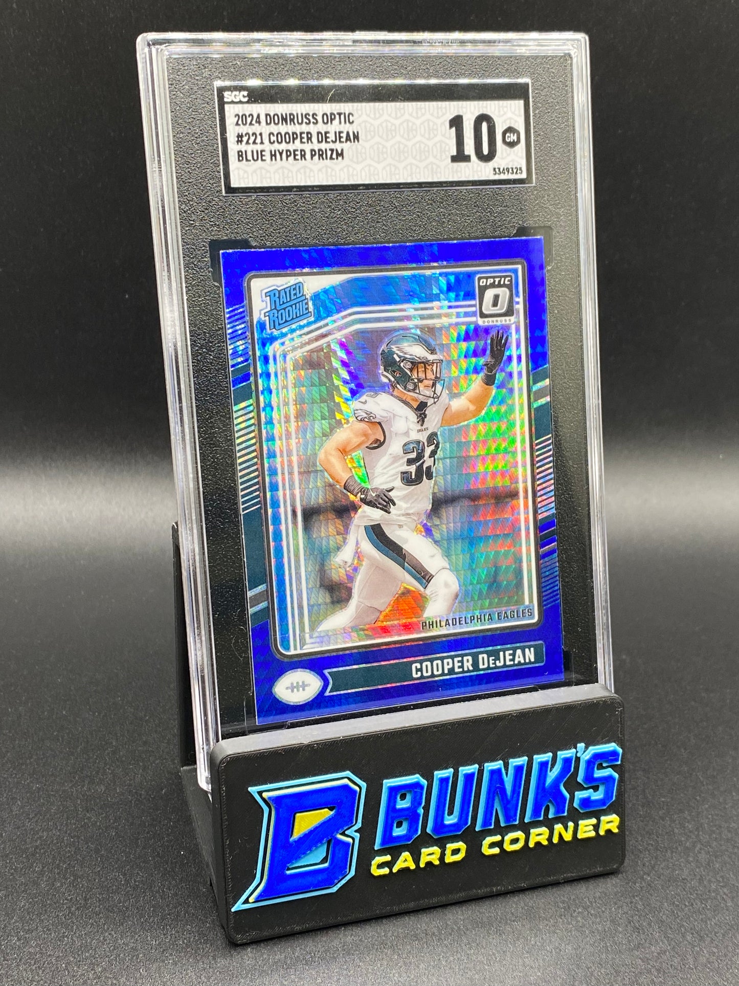 2024 Cooper Dejean Blue Hyper Prizm SGC 10