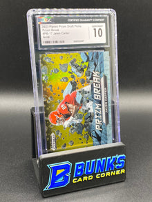 2023 Jalen Carter Prizm Break Gold CGC 10 5/10