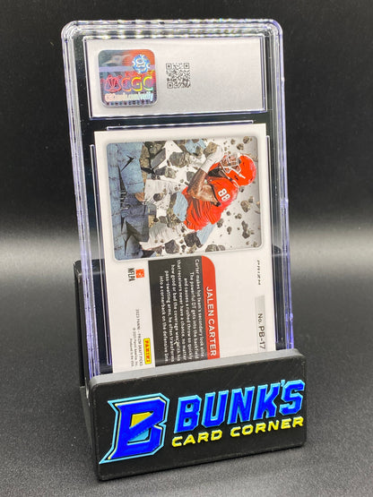 2023 Jalen Carter Prizm Break Gold CGC 10 5/10