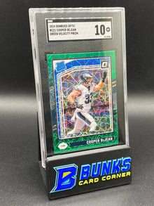 2024 Cooper DeJean Green velocity Prizm SGC 10