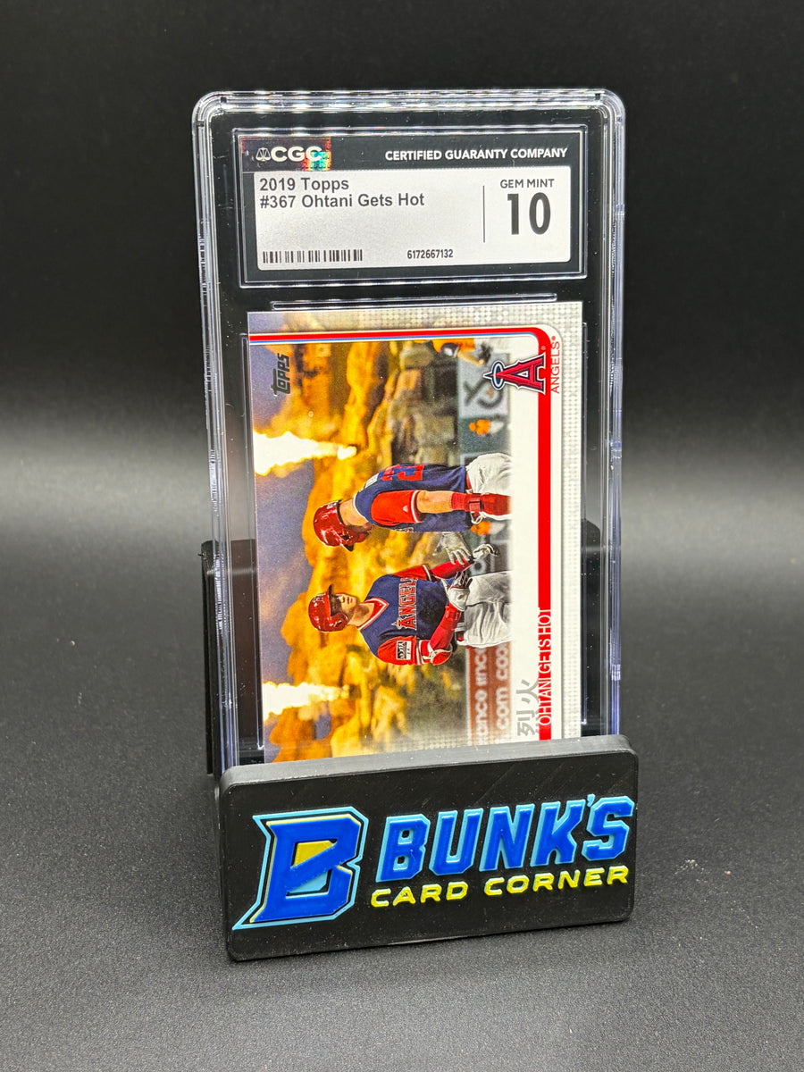 2019 Ohtani Gets Hot Topps CGC 10