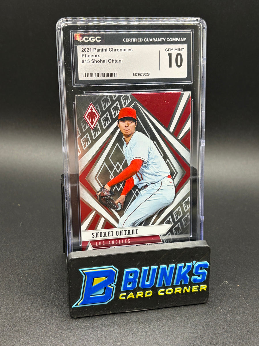 2021 Shohei Ohtani Panini Chronicles Phoenix CGC 10