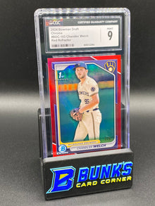 2024 Chandler Welch Red Ref. CGC 9