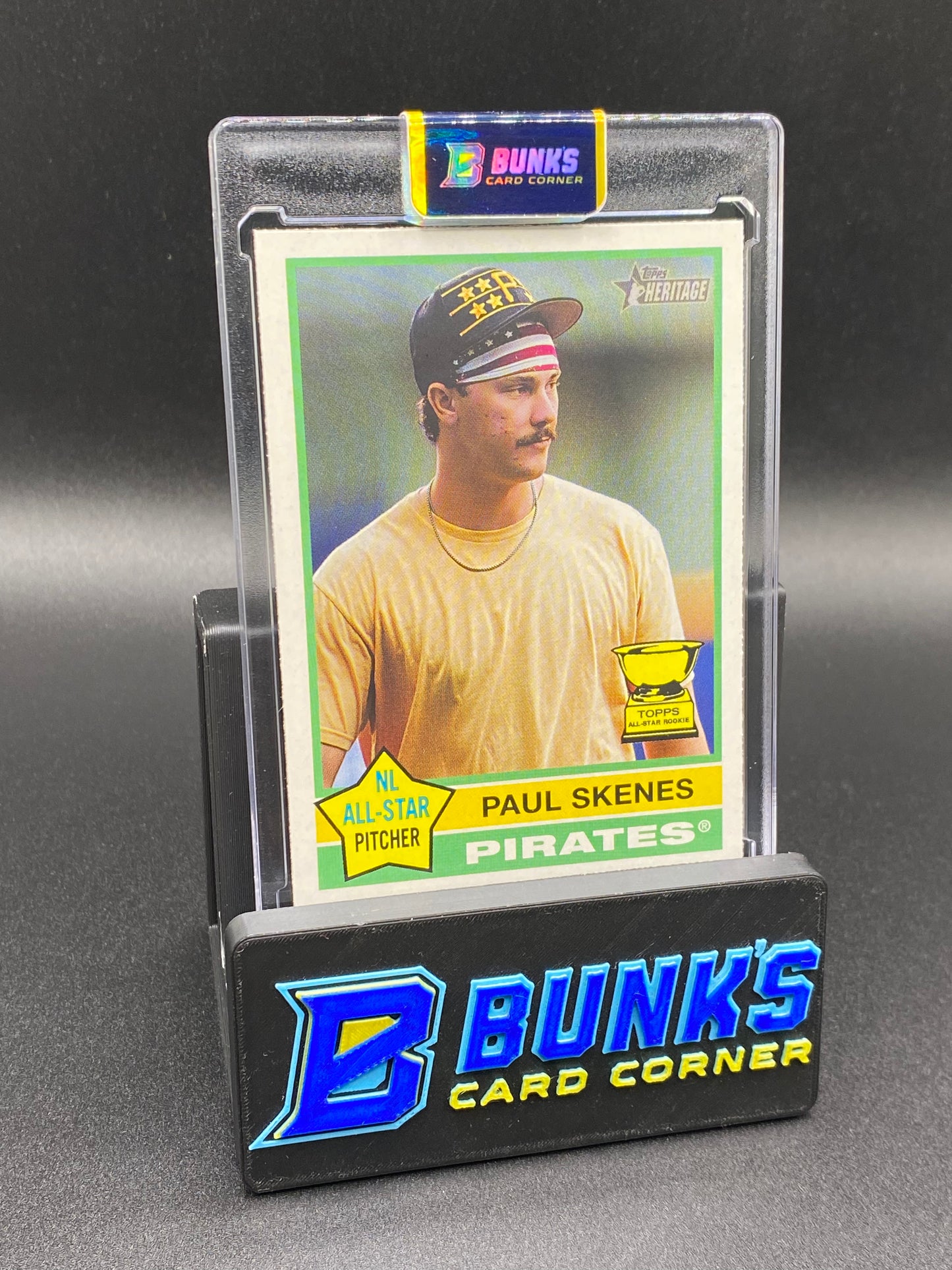 2025 Paul Skenes Image Variation Gold Cup Card