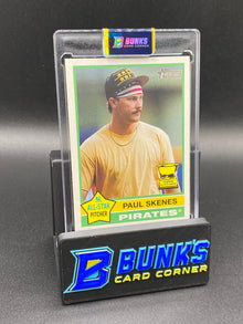 2025 Paul Skenes Image Variation Gold Cup Card