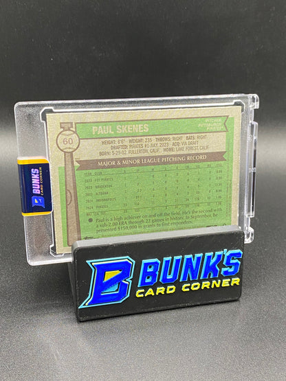 2025 Paul Skenes Image Variation Gold Cup Card