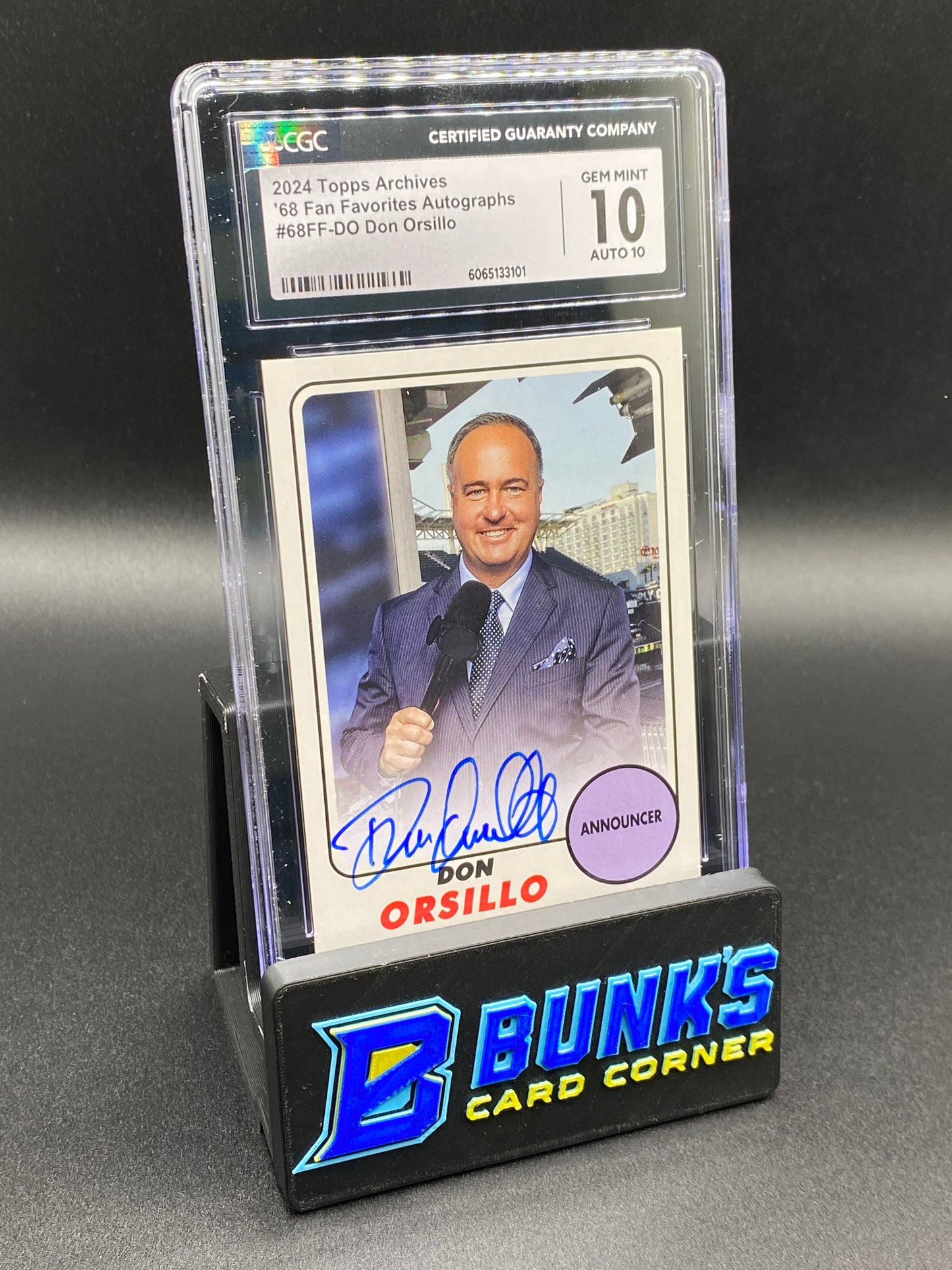 2024 Don Orsillo Auto CGC 10/10