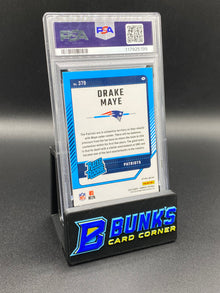 2024 Drake Maye Optic Preview-Red Wave PSA 9