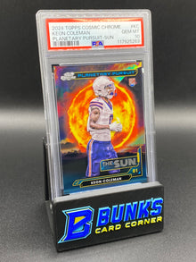 2024 Keon Coleman Planetary Pursuit Sun PSA 10