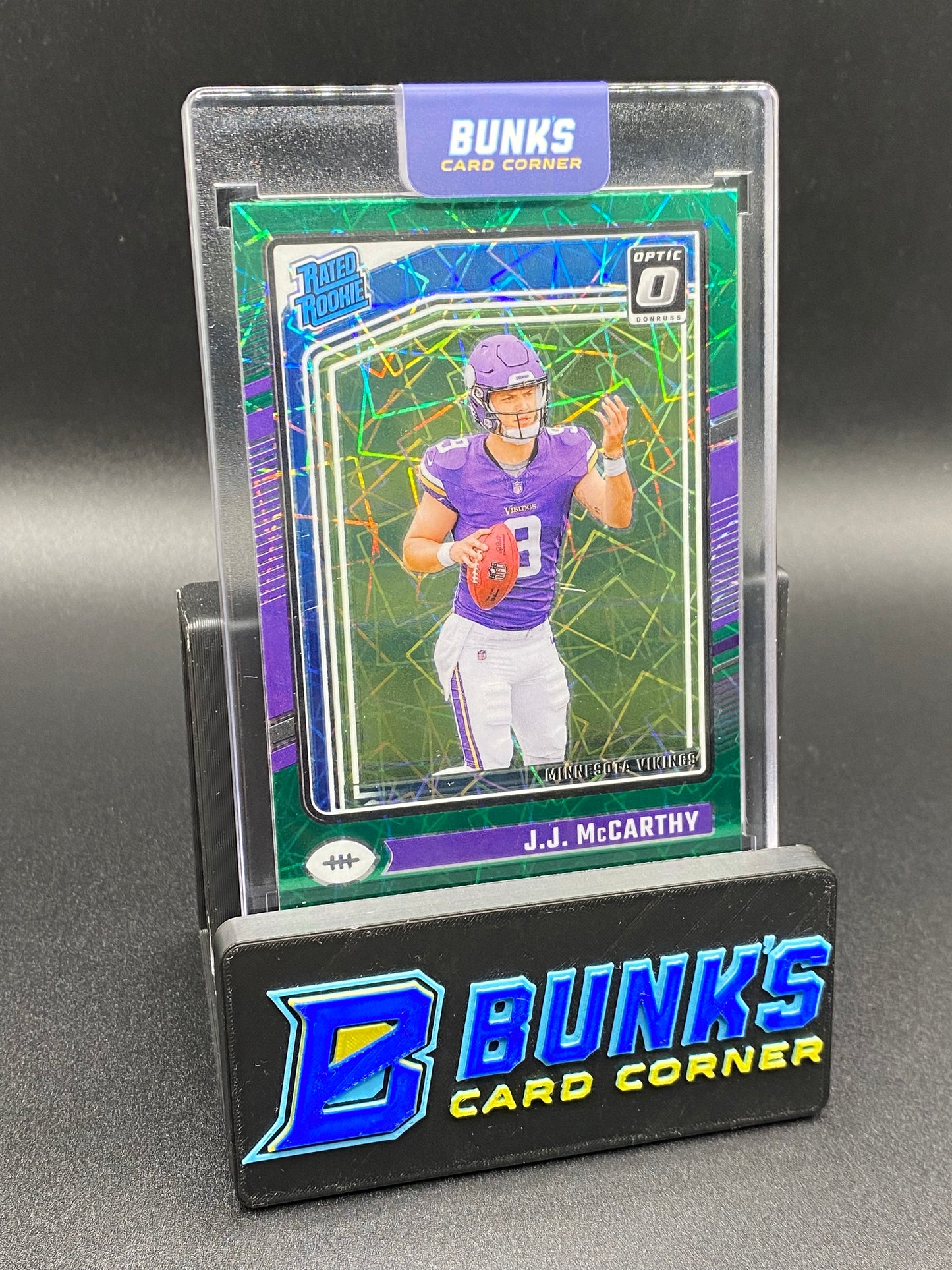 2024 JJ McCarthy Green Velocity Rc