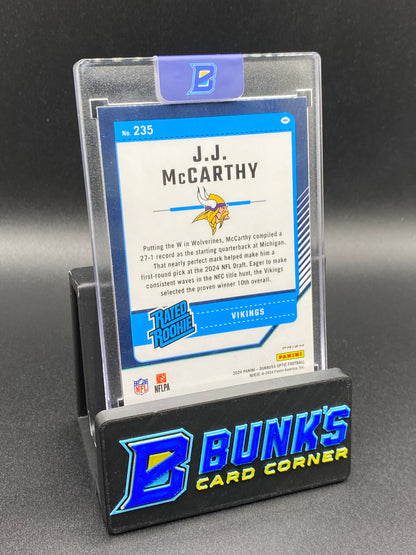 2024 JJ McCarthy Green Velocity Rc