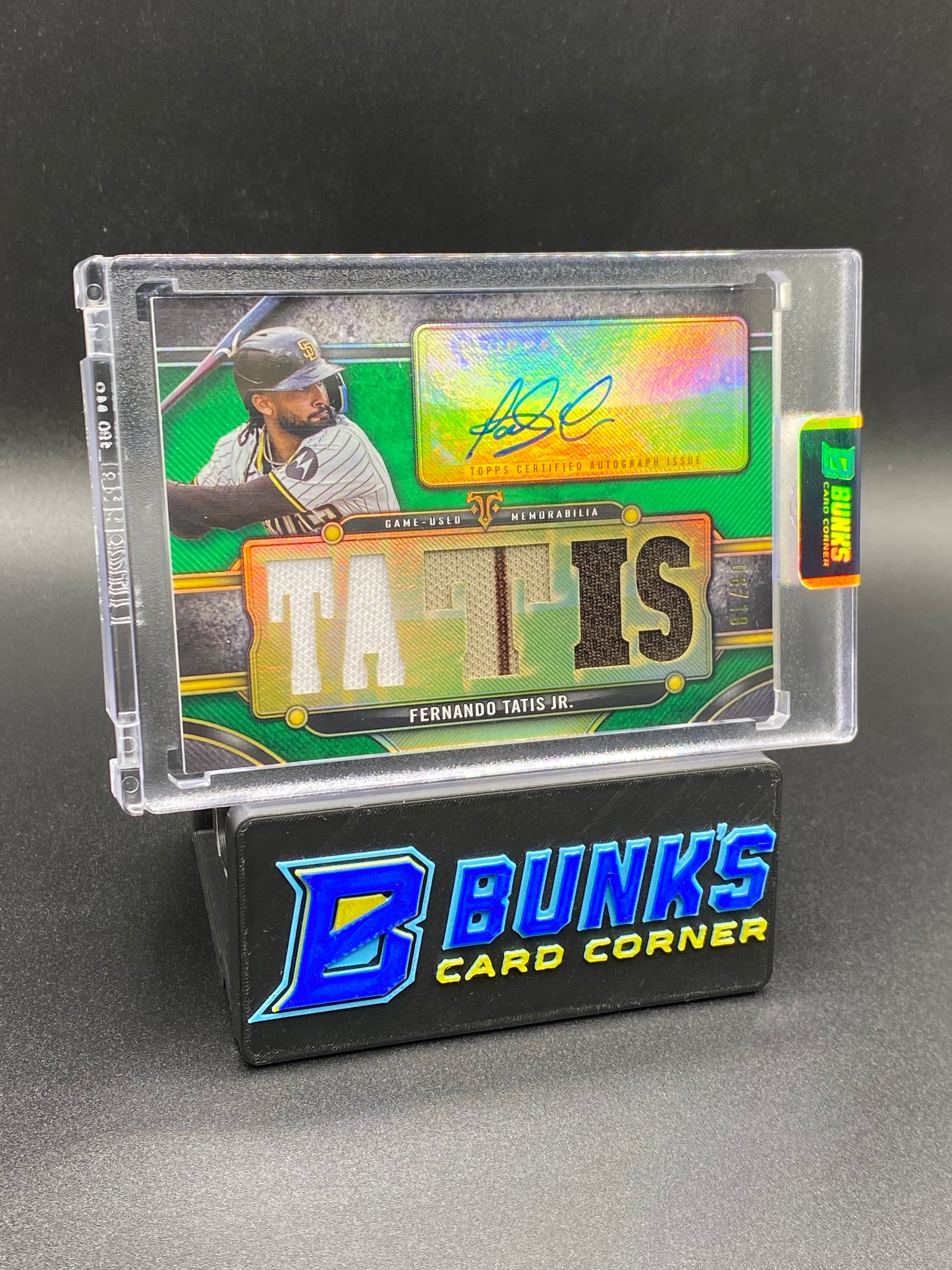 2024 Fernando Tatis Jr. Auto Patch 6/18