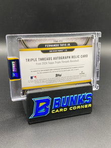 2024 Fernando Tatis Jr. Auto Patch 6/18