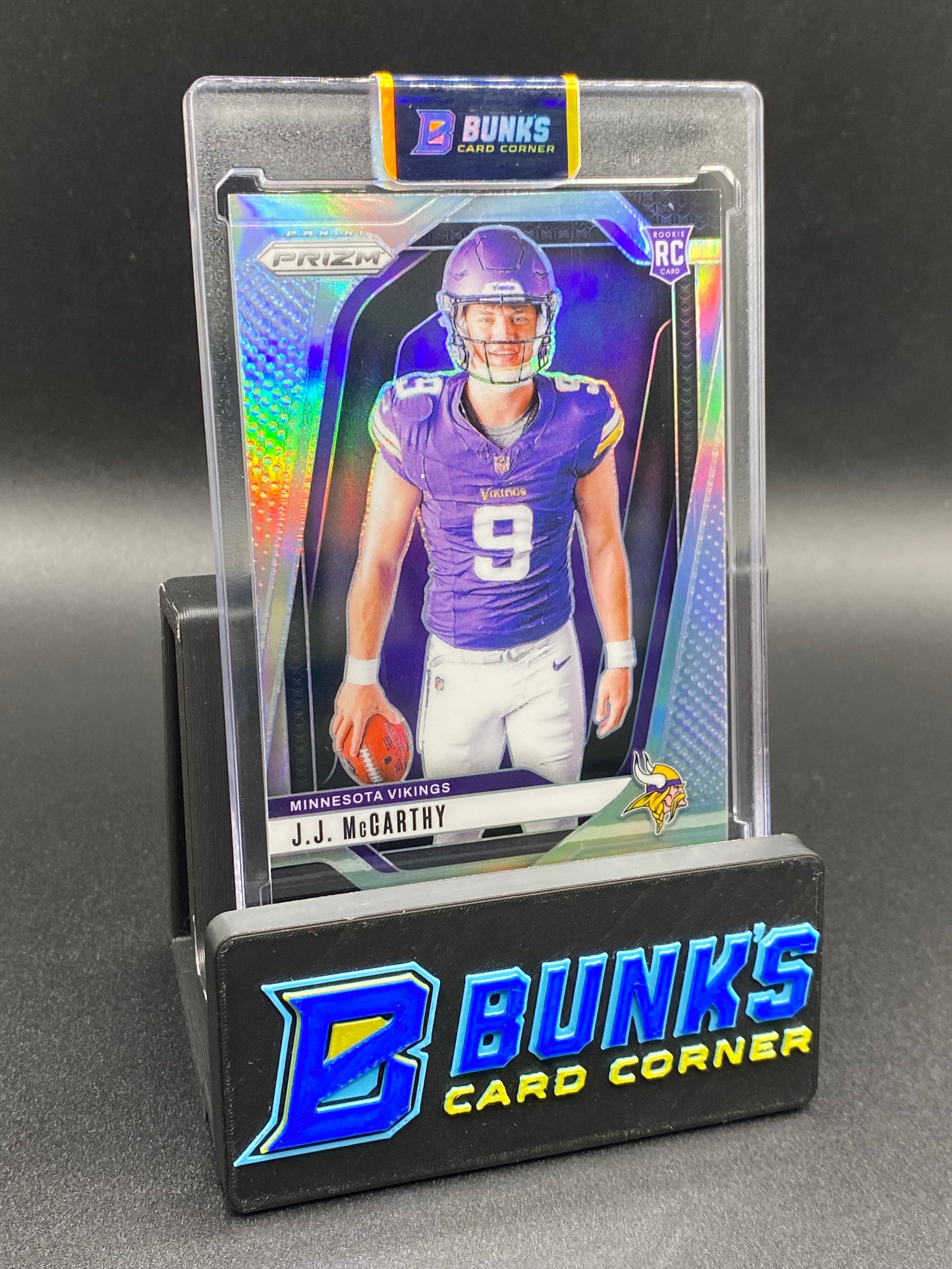 2024 JJ McCarthy Silver Prizm Rc