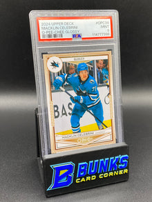 2024 Macklin Celebrini O-Pee-Chee Glossy PSA 9