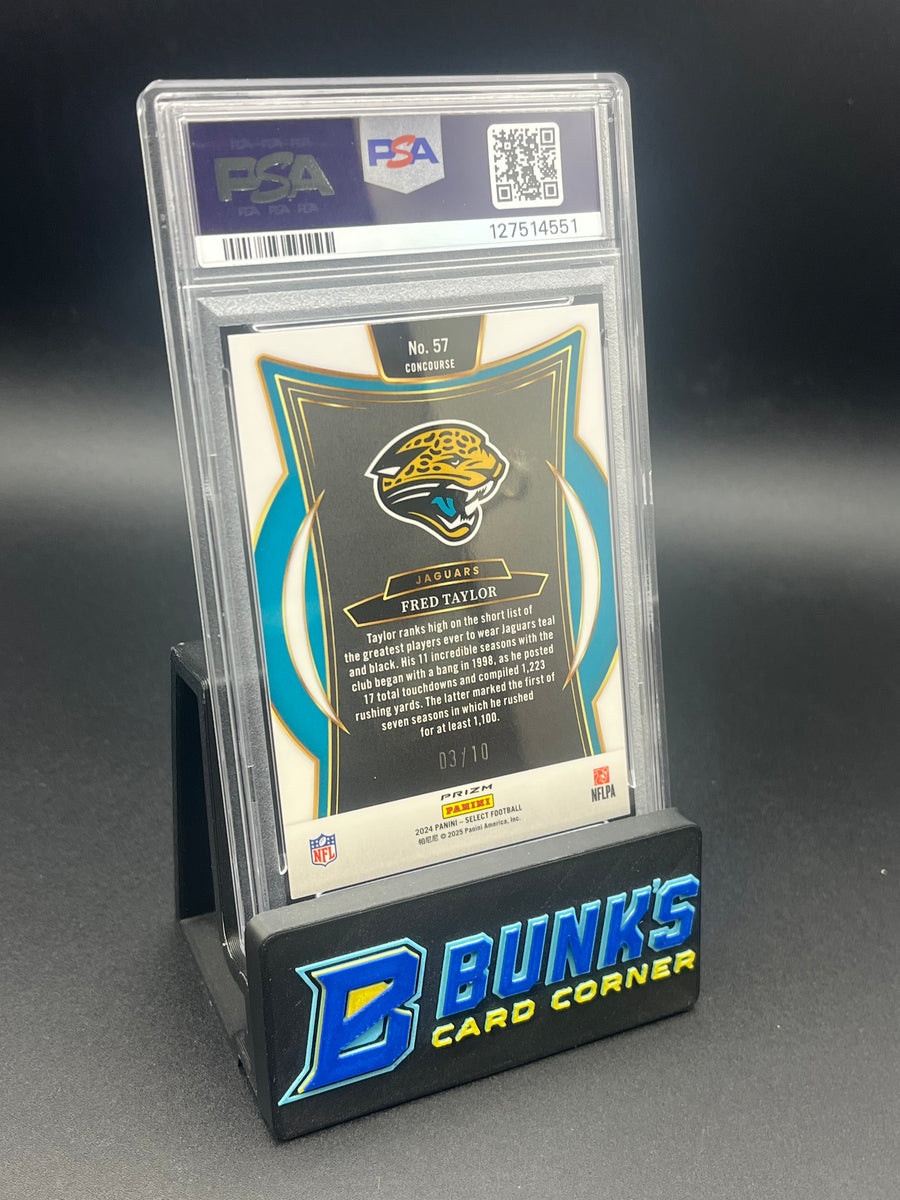 2024 Fred Taylor Gold Disco PSA 9 3/10