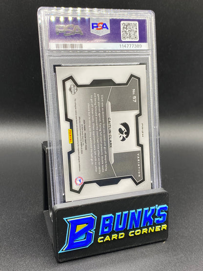 2024 Caitlin Clark Variation Green Prizm PSA 9