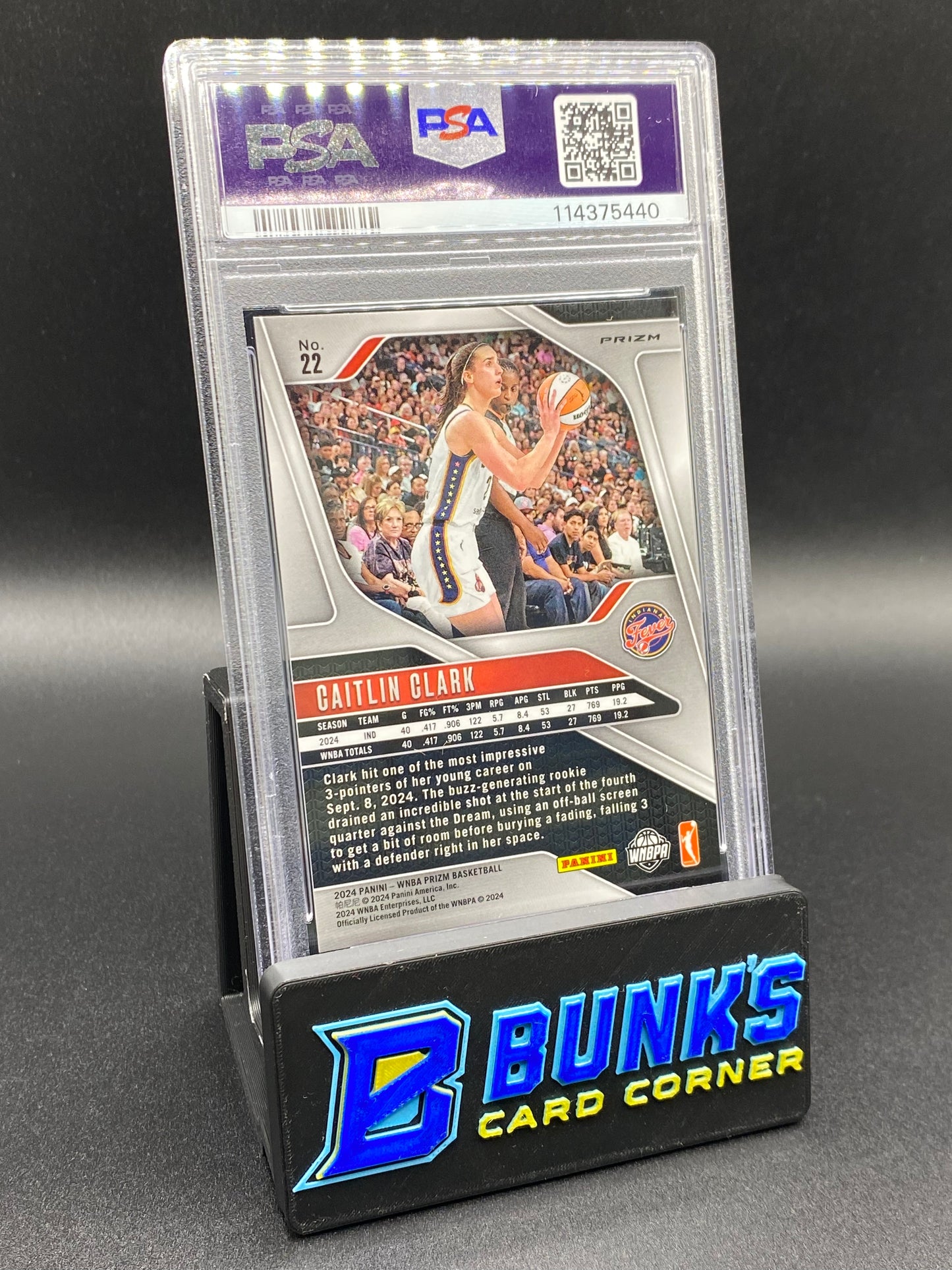 2024 Caitlin Clark Ice PSA 9