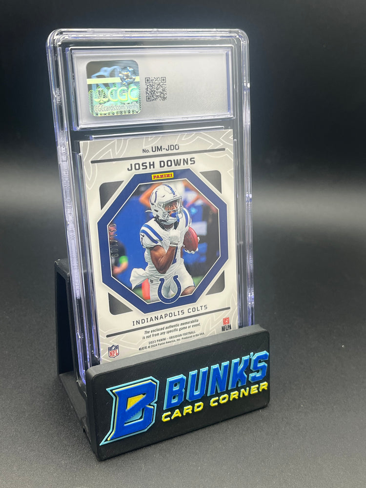 2023 Josh Downs Unbreakable Memorabilia Rc 31/199 CGC 10
