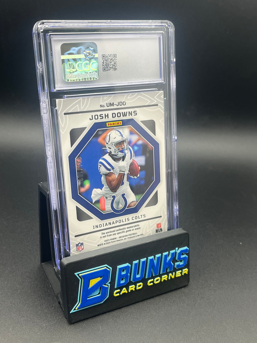 2023 Josh Downs Unbreakable Memorabilia Rc 31/199 CGC 10