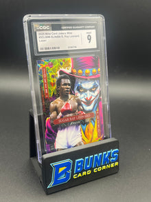 2025 Sugar Ray Leonard Lazer Jokers Wild 1/1 CGC 9