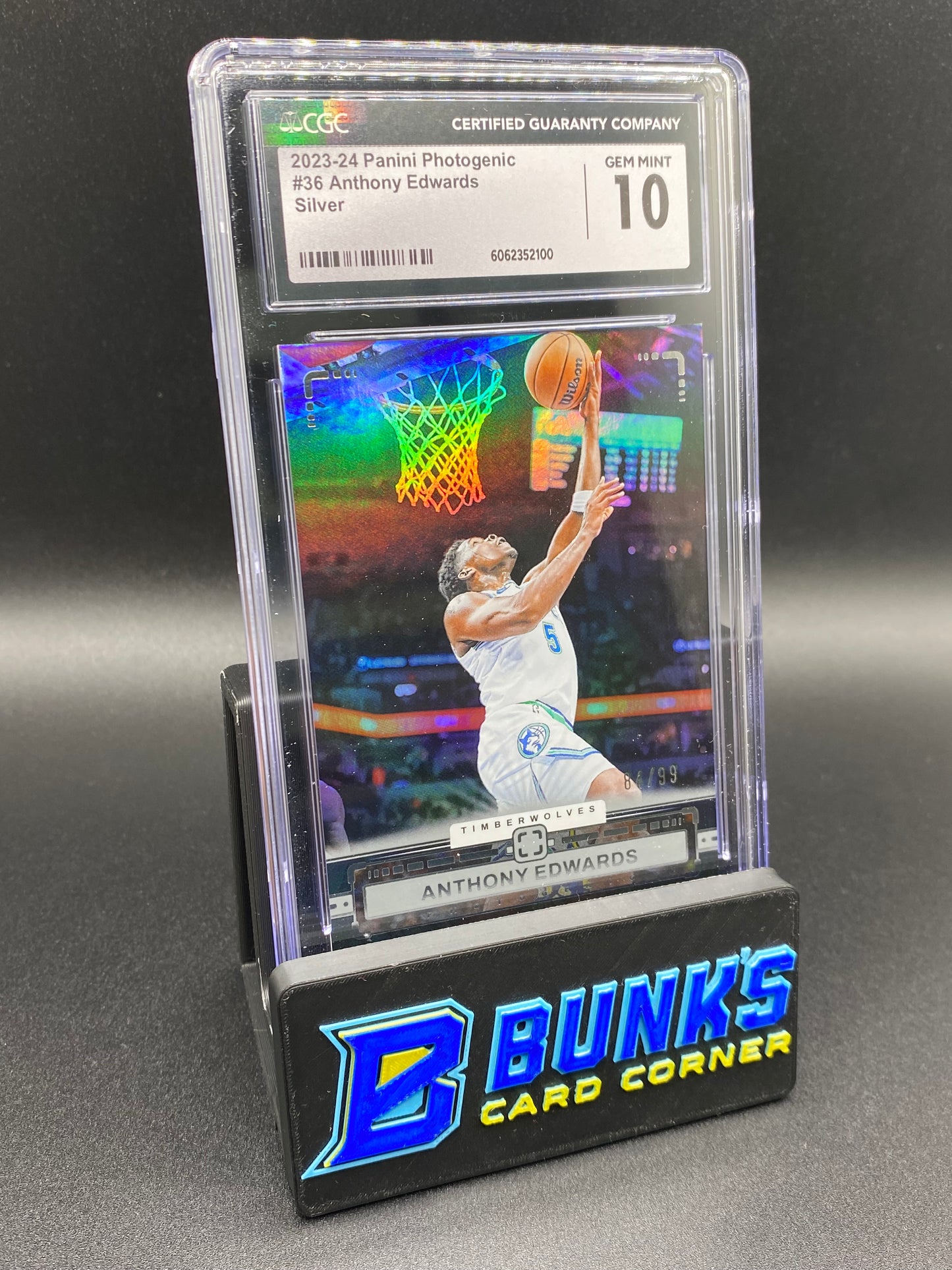 2023-24 Anthony Edwards Silver CGC 10