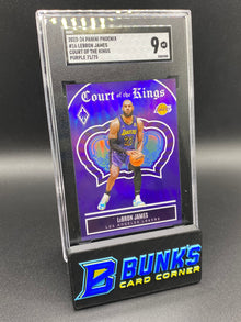 2023-24 LeBron James Court Of The Kings Purple 71/75 SGC 9